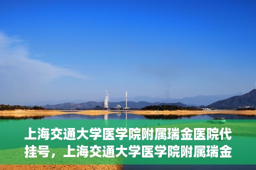 上海交通大学医学院附属瑞金医院代挂号，上海交通大学医学院附属瑞金医院代挂号服务详解