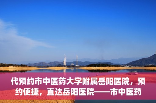 代预约市中医药大学附属岳阳医院，预约便捷，直达岳阳医院——市中医药大学附属岳阳医院预约指南
