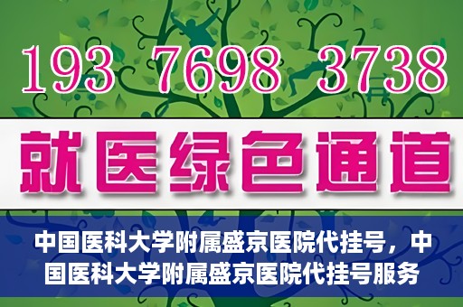 中国医科大学附属盛京医院代挂号，中国医科大学附属盛京医院代挂号服务详解