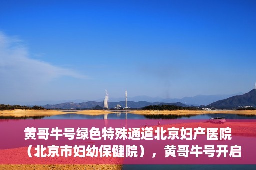 黄哥牛号绿色特殊通道北京妇产医院（北京市妇幼保健院），黄哥牛号开启绿色特殊通道，助力北京妇产医院（北京市妇幼保健院）服务升级
