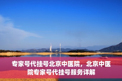 专家号代挂号北京中医院，北京中医院专家号代挂号服务详解