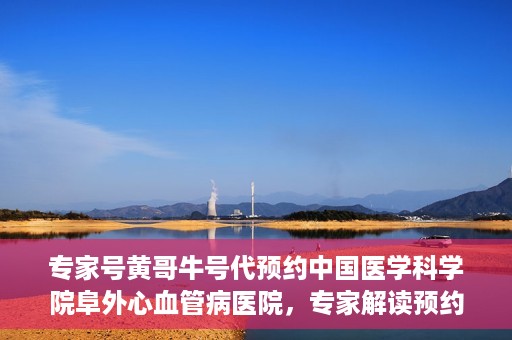 专家号黄哥牛号代预约中国医学科学院阜外心血管病医院，专家解读预约机制，黄哥牛号助力阜外心血管病医院预约服务升级