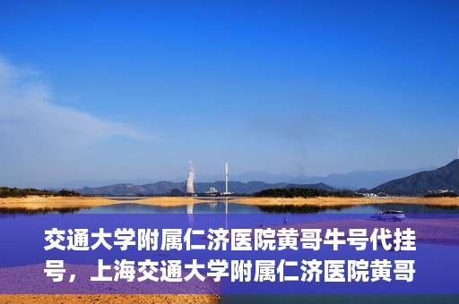 交通大学附属仁济医院黄哥牛号代挂号，上海交通大学附属仁济医院黄哥牛号代挂号背后的故事