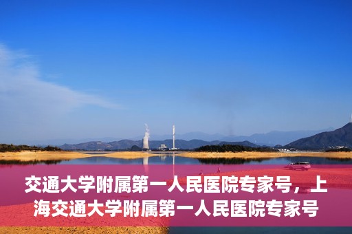 交通大学附属第一人民医院专家号，上海交通大学附属第一人民医院专家号解析，名医汇聚，专业领航