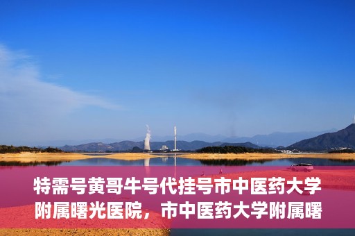 特需号黄哥牛号代挂号市中医药大学附属曙光医院，市中医药大学附属曙光医院特需号黄哥牛号代挂号服务解析