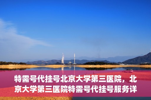 特需号代挂号北京大学第三医院，北京大学第三医院特需号代挂号服务详解