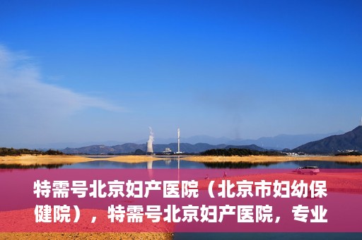 特需号北京妇产医院（北京市妇幼保健院），特需号北京妇产医院，专业妇幼健康服务的新标杆（北京市妇幼保健院）